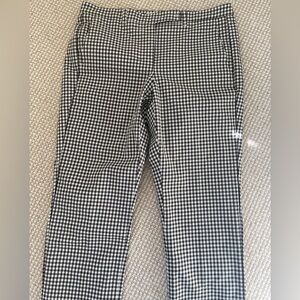 ‘S MaxMara Straight Leg Tailored Gingham Trouser Pants
